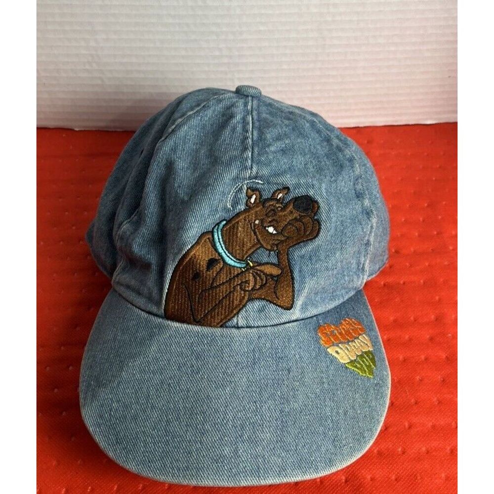 Vintage 2000 denim jeans, Scooby Doo Cartoon Network Junior Child's Cap Hat